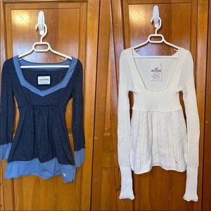 TWO Babydoll Sweaters Belle Swan Vibes